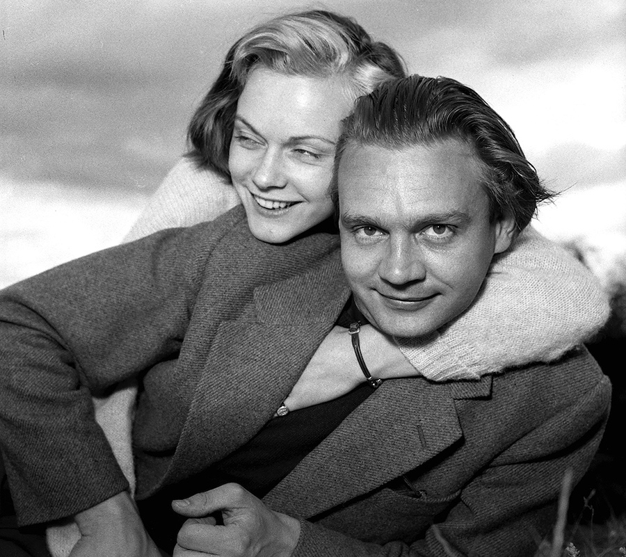 Anita Björk och Stig Dagerman 1952